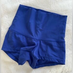 Purple Pixie Rollover Blue Dance Shorts